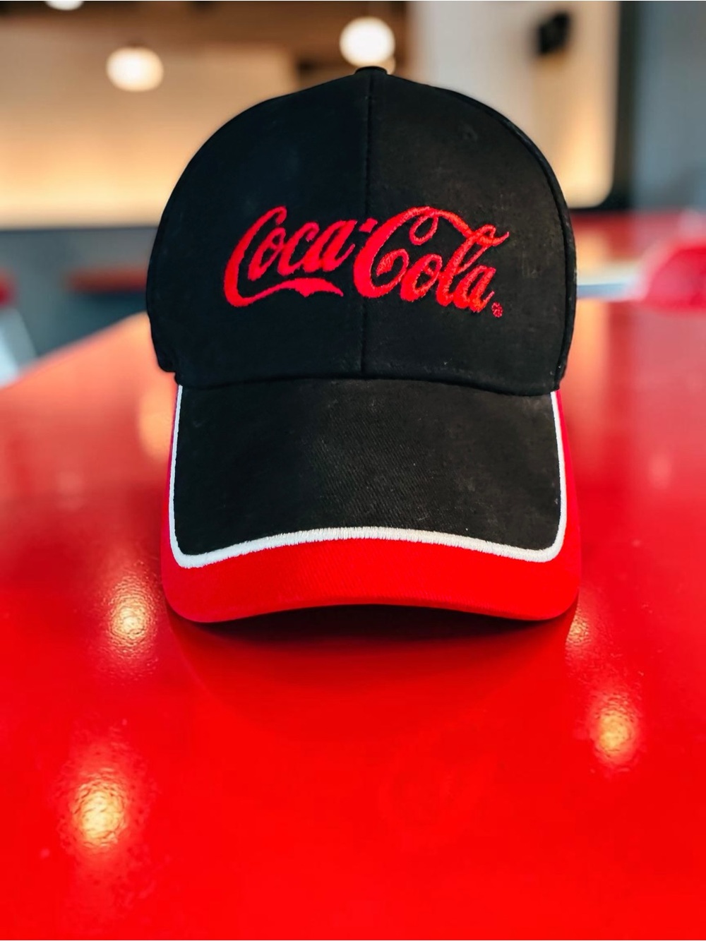 K-Products Headwear Hat/Cap Coca Cola Black & Red Adjustable